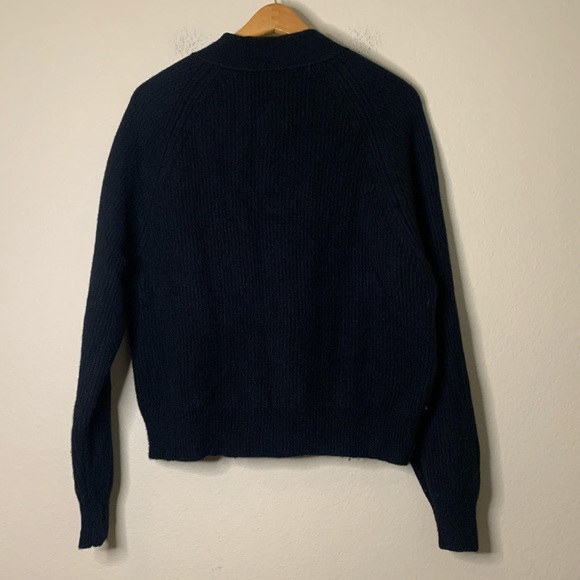 Zadig & Voltaire Kassy Wool Cashmere Lace Up Sweater M - Picture 4 of 13